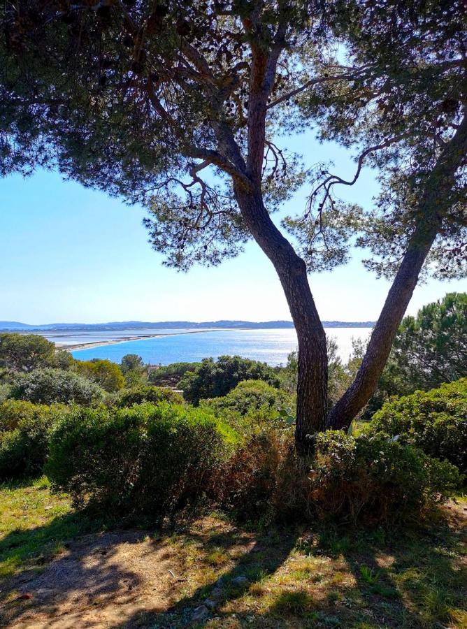 Appartement Hyeres - Costebelle Duplex Vue Mer Balcon Residence Privee Parking - Marie Caroline Eksteriør bilde